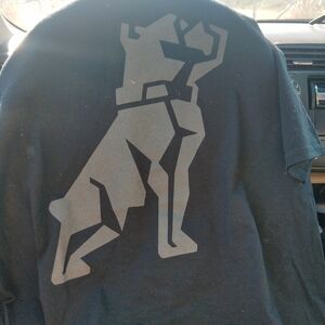 Modern Black and Gray Graphic Tee